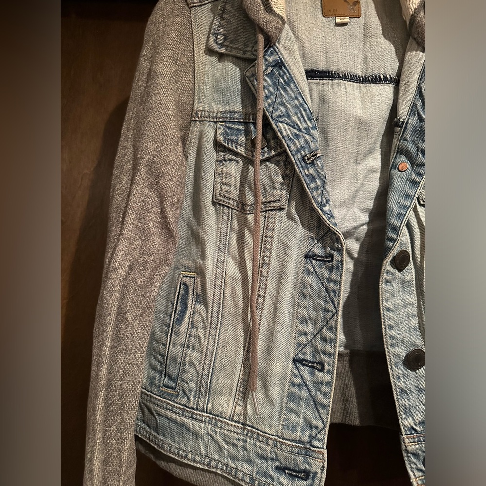 Hooded Jean Jacket